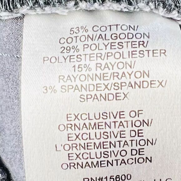 Wit & Wisdom Jeans Womens 14 Gray Ab Solution Stretch High Rise Ankle - Picture 11 of 12